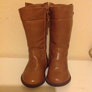 BROWN BOW BOOTS